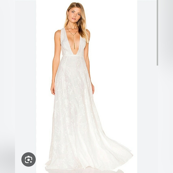 The Jetset Diaries Monta Vista Maxi White Dress XS - Picture 7 of 8